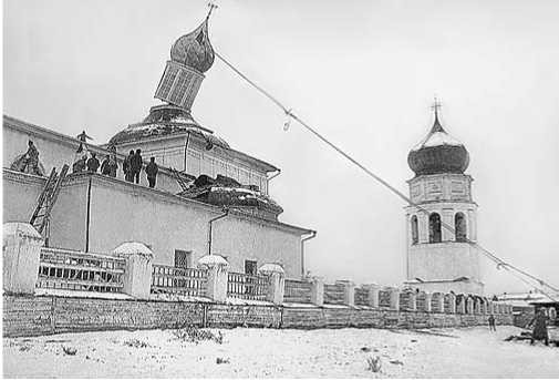 Разрушение Троицкого собора 1929 Разрушение Троицкого собора 1929